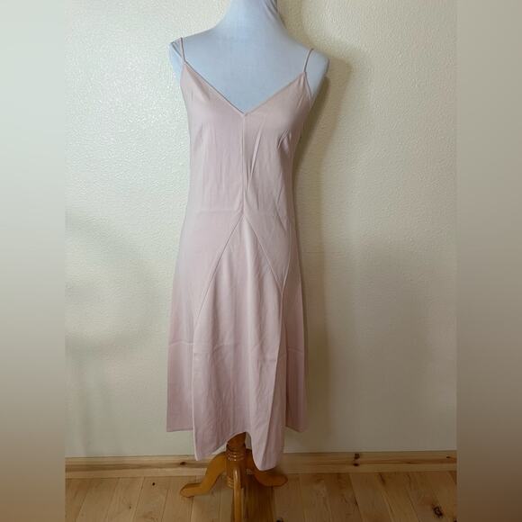 Thakoon light blush pink slip midi dress NEW 4 - Picture 2 of 11